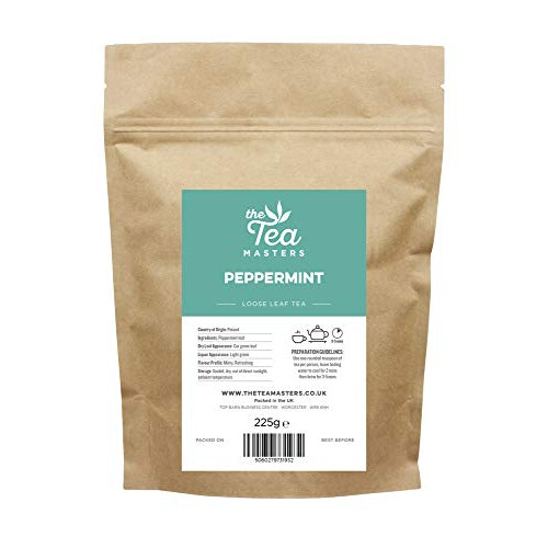 The Tea Masters Loose Leaf Tea - Peppermint (1x225g)