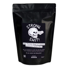 Strong Shit! - Dark Roasted Blend of Arabica and Robusta Coffee Beans - 500g