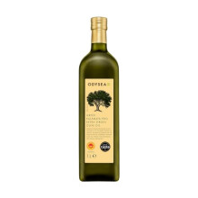 Odysea PDO Kalamata Extra Virgin Olive Oil, Glass Bottle (1 Litre)