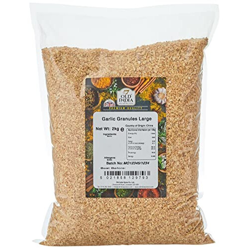 Old India Garlic Granules Large 2kg