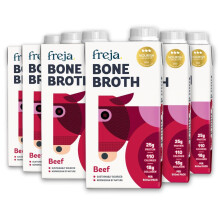 Beef Bone Broth | Grass-Fed | Collagen, Protein & Amino Acids | Low Carb, Keto & Gluten Free | Clear Liquid Broth, not Beef Stock Cubes, Powder or
