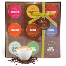 Ground Coffee Gift Set ? 9 Pack Gourmet Coffee Selection Box |Gifts for Coffeee Lovers, Mum, Dad, Friends | Mother?s Day, Christmas & Valentine?s