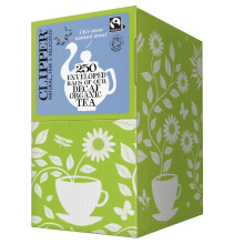 Clipper Organic Everyday Decaf Tea Bags | Natural, Unbleached, Plant-Based Biodegradable & Non GM Black Tea Bags | Eco Conscious & Fair Trade Tea |