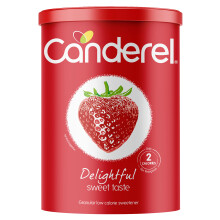Canderel Granular Sweetener Refill Drum - Low Calorie Sugar Alternative, Vegetarian and Diabetic-Friendly, 500g