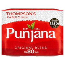 Punjana Tea Bags - 80 Tea Bags (Pack 3)
