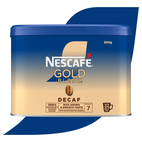 Nescafe NESCAF? Gold Blend Decaf Instant Coffee 500g Tin 1