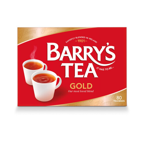 Barry's Tea Gold Blend 80 Biodegradable Black Tea Bags - 3 Pack 2