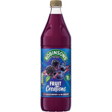 Robinsons RTD Blackberry & Blueberry - 500ml, 12 Pack