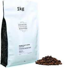 Rounton Coffee Roasters | Proper Tasty Coffee | Dark Roast 1kg | Fresh 100% Arabica Espresso Beans | Notes of Chocolate, Caramel & Pecan | Intensity