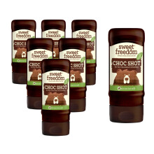 Sweet Freedom Choc Shot Chocolate Flavour Hot Chocolate 320g, Pack of 6