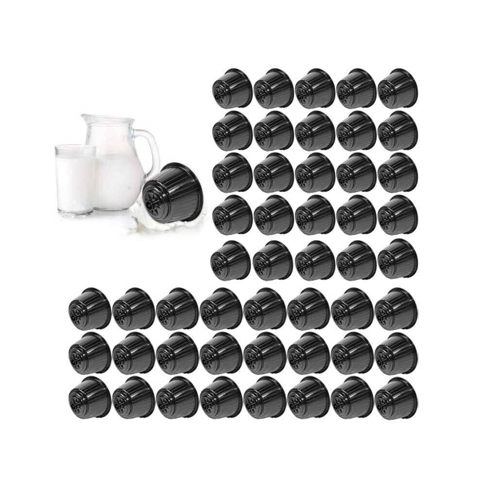 Caffè Tiziano Bonini Bonini Milk Pods Compatible With Dolce Gusto Machines, Perfect For Latte Macchiato & Cappuccino (Pack Of 50 Capsules)
