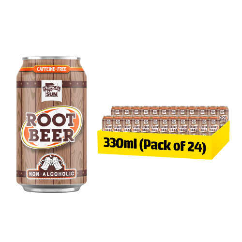 Tropical Sun Root Beer 330 ml (Pack of 24)