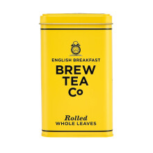 Brew Tea Co - English Breakfast Tea in Classic Tin - Strong & Malty - 150g Loose Leaf Tea