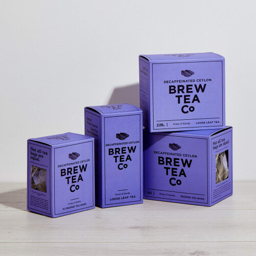 Brew Tea Co Decaffeinated Ceylon Loose Leaf Tea, 226 g 2