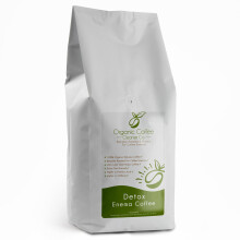 Ground Enema Coffee 1kg - Specifically For Coffee Enemas - Organic Coffee Cleanse Co - 100% Robusta & 100% Organic - Ultra Light Gold Roast - Fine