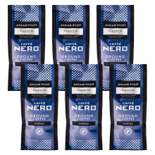 Caff? Nero Ground Coffee (6 x 200g, Classico Espresso)