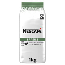 NESCAF? Brasile Coffee Beans | 100% Arabica | Single Origin | Fairtrade | 1kg, Packaging May Vary