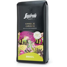 Segafredo Zanetti Coffee Beans Single Origin Brasil 100% Arabica - 1Kg Pack - Barista Recommends - Selected Roasted Coffee Beans, Hints of dried Fruit