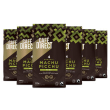 Caf?direct Machu Picchu Organic Fairtrade Ground Arabica Coffee 200 g (Pack of 6)
