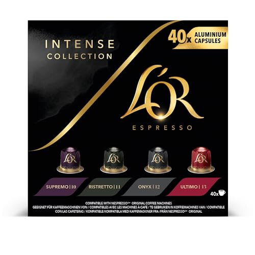 L'OR L'OR Espresso Intense Variety Box Coffee Pods x40 1