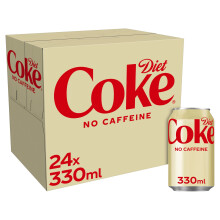 Diet Coke No Caffeine, 24 x 330 ml
