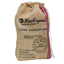 Harboryam coffee beans - Authentic blend Caff? Napoletano 100% Arabica medium roast made in Italy (1kg 1xbag)