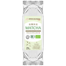 40g (Refill) Organic Matcha Green Tea Powder Japanese Ceremonial Grade from Uji Kyoto, First Harvest Stone-Ground, Soil Association Certified, Energy