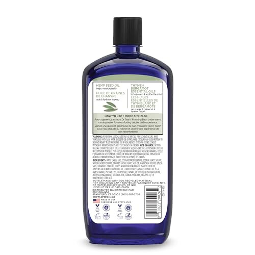 Dr Teal's Hemp Seed Oil Foaming Bath 1