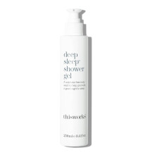 This Works Deep Sleep Shower Gel, 250 ml - Calming Body Wash with Lavender, Camomile and Vetivert Essential Oils - Sleep-Inducing Sulphate-Free Shower