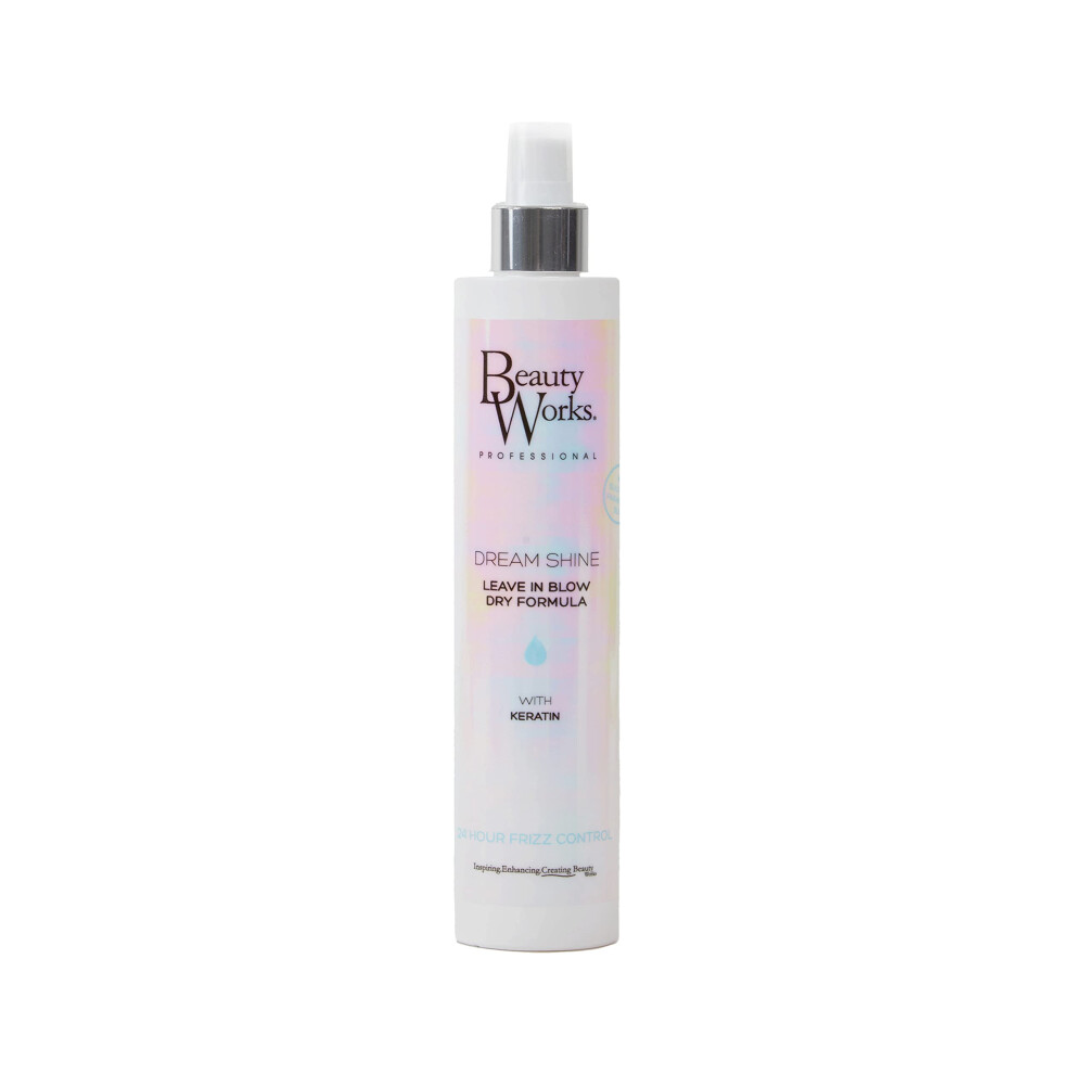 Beauty Works Dream Shine 300Ml Leave-In Blow Dry Anti-Frizz Anti-Humidity Spray