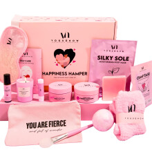 Pamper Gifts For Women (Pack of 20) - Premium Self Care Spa Kit With Bath, Sleep, Skin Care Sets & Selfcare Items For Women - Ultimate Pampering Set -