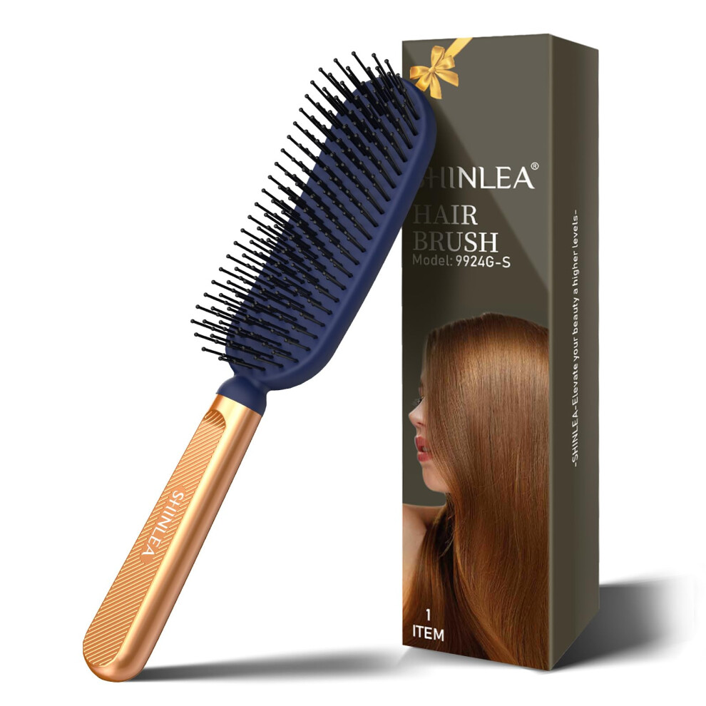 Photos - Comb SHINLEA Detangler Hair Brush For Wet & Dry Hair, Blow-Drying Styling Hairbrush for Women, Men, kids, Reduces Breakage, Elimi
