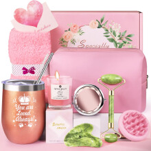 Birthday Gifts for Women, Pamper Gifts for Women, Birthday Presents Birthday Hampers Self Care Gifts Set Happy Birthday Gifts for Her, Best Friends,