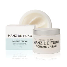 Hanz de Fuko Scheme Cream ? Premium Men?s Hair Styling Cream ? Medium Hold, Medium Shine ? Certified Organic Ingredients - 56g