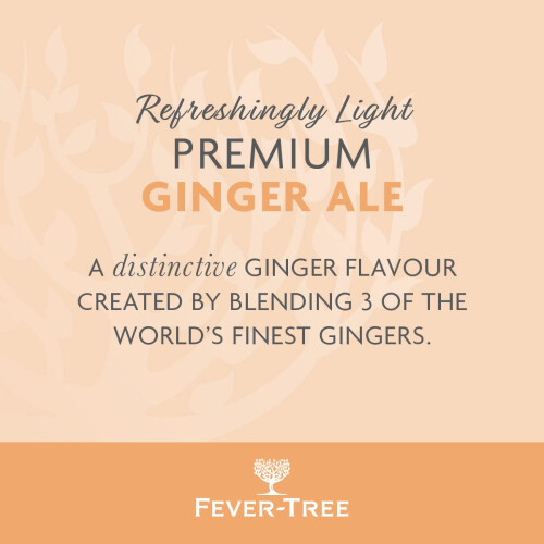 Fever-Tree Refreshingly Light Ginger Ale 150ml (Pack of 24) 2