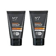 (2 PACK) No7 Men Energising Moisturiser SPF15 x 50ml & No7 Men Energising Gradual Tan Moisturiser SPF15 x 50ml