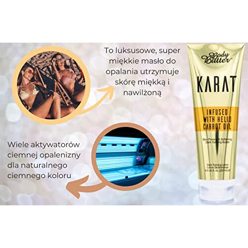 Body Butter KARAT Tanning Accelerator , All skin tones (251ml) 2
