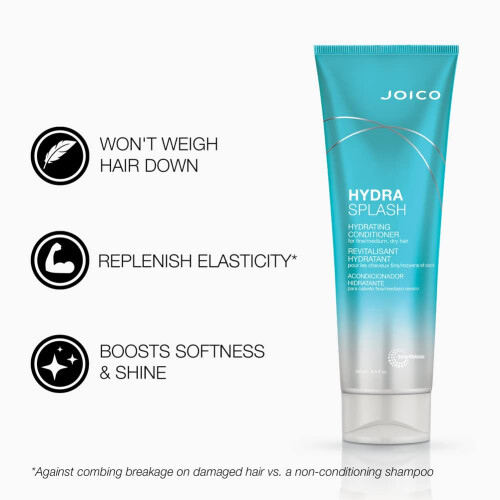 Joico Joico HydraSplash Hydrating Conditioner for Unisex Conditioner, 250 ml 2