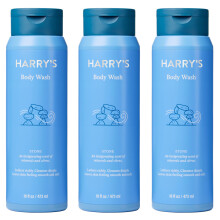 Harry's Men's Body Wash Shower Gel - Stone, 16 Fl Oz (Pack of 3)