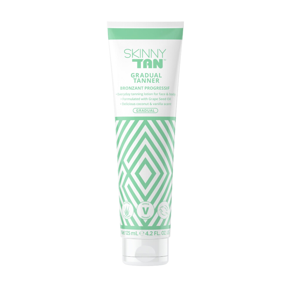 Skinny Tan Gradual Tanner, 125Ml