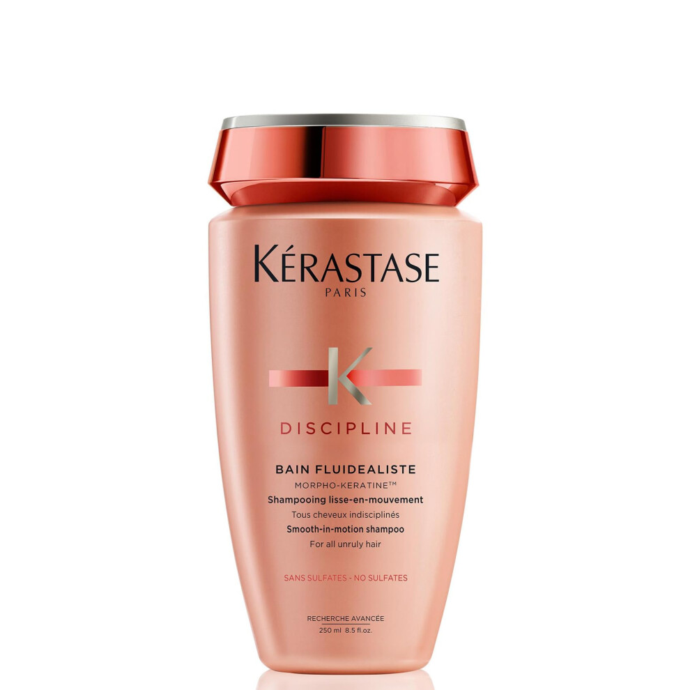 Photos - Hair Product Kerastase K?rastase Discipline, Smoothing Anti-Frizz Shampoo, For Unruly Hair, Sulphate-Free, Bain Fluidealiste, 250ml KDIBA250-90 