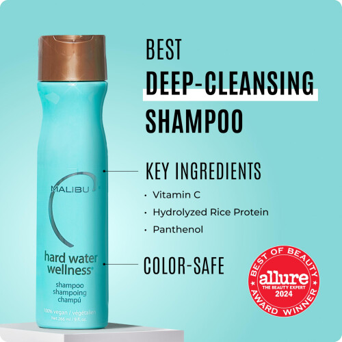 Malibu Malibu C Hard Water Wellness Shampoo 266ml 2