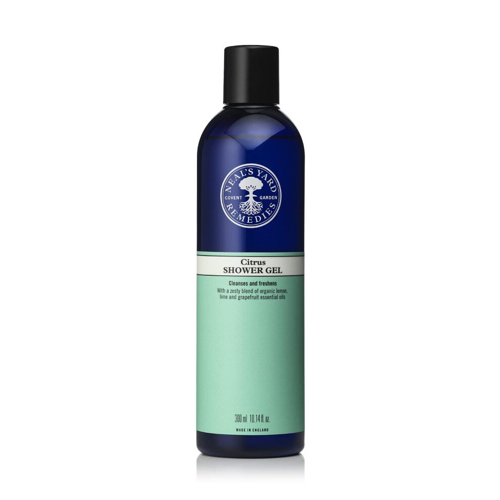 Neal's Yard Remedies Citrus Shower Gel | Zesty Smell Uplifts & Invigorates | 300Ml