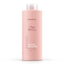 WELLA Professionals Invigo Blonde Recharge Colour Refreshing Shampoo - Cool Blonde 1,000ml