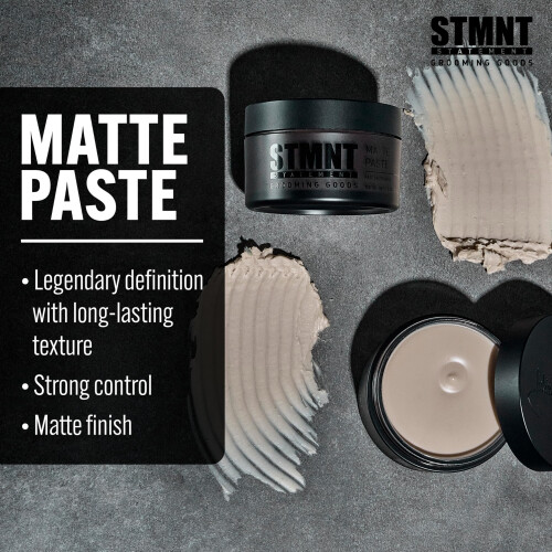 STMNT Grooming Goods Matte Paste, 100ml | Strong Control | Non-Greasy Formula 2