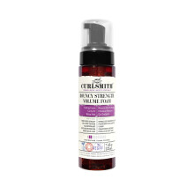 Curlsmith - Bouncy Strength Volume Foam, Styling Foam for Curly & Wavy Hair, Light Hold (222ml)