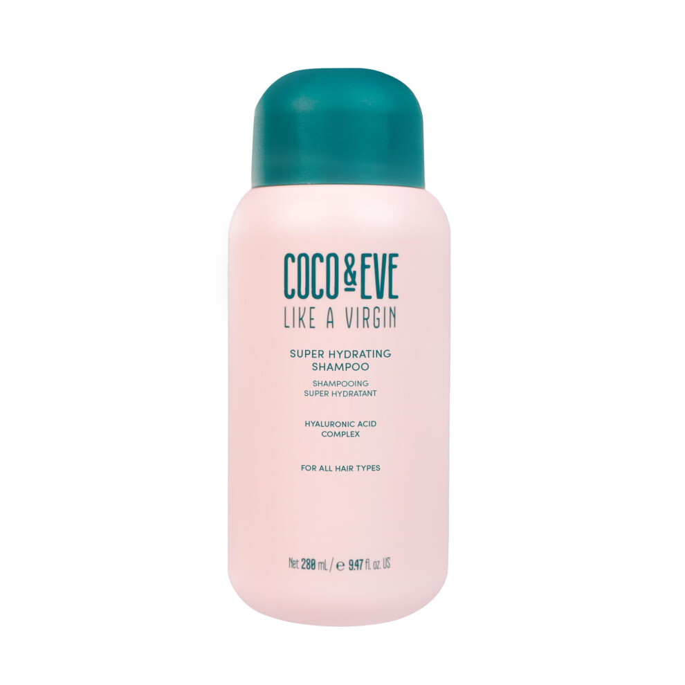 Coco & Eve Like A Virgin Super Hydrating Shampoo. Sulfate Free With Argan Oil & Coconut For Dry, Damaged, Color Treated, Frizzy Hair