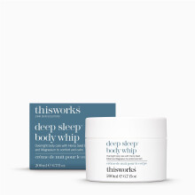 This Works Deep Sleep Body Whip, 200 ml - All Over Body Butter Infused with Deep Sleep Functional Fragrance and Magnesium - Soothing Body Moisturiser