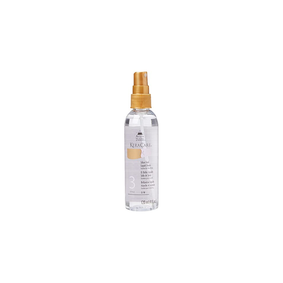 Avlon Keracare Silken Seal Liquid Sheen Spray, Style 3, 120Ml/4 Fl. Oz