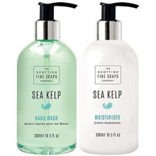 Scottish Fine Soaps Sea Kelp Hand Care Set (Hand Wash and Lotion)